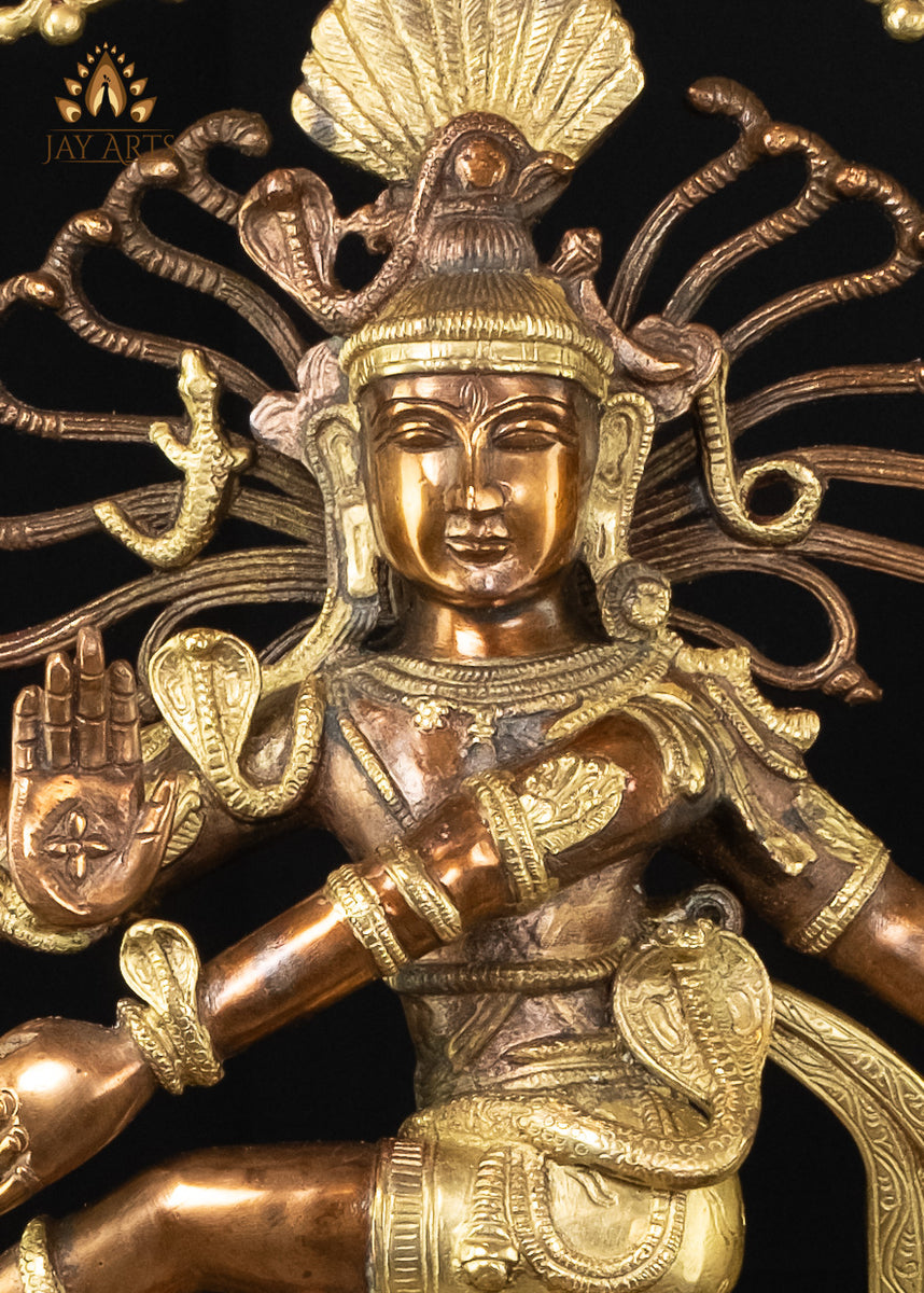 QT S Shiva Nataraja Statue Brass Nataraj Lord of The Dance Cosmic Dancer  Shiv Statue Sanskrit Hinduism Supreme Deity Figurine Handmade Nataraj  Famous