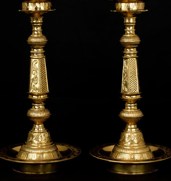 Goddess Lakshmi Lamp Set