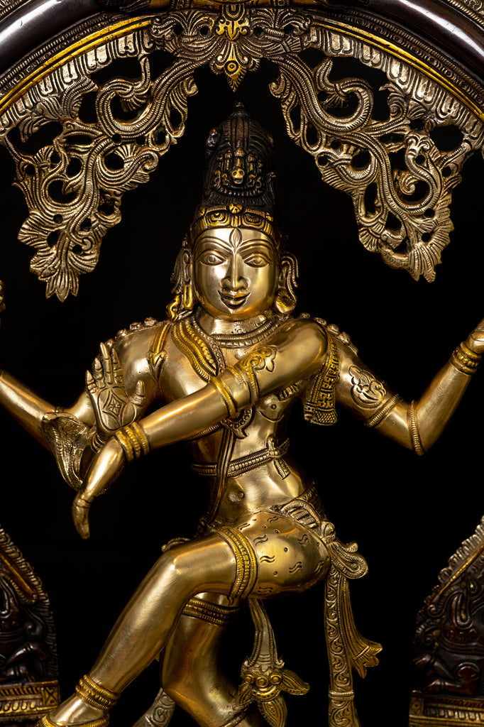 Brass Lord Nataraja 26 - Lord Shiva as the Lord of the Dance –