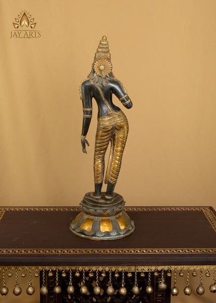 Goddess Sivagami 23" Brass Statue